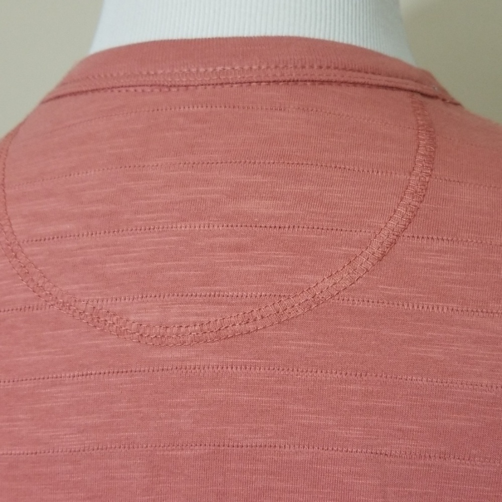 NWT Paper Cloth and Denim V Neck Short Sleeve Top - Picture 5 of 6